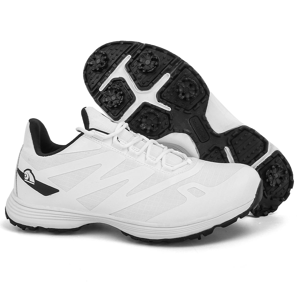 Professional golf shoes with spikes