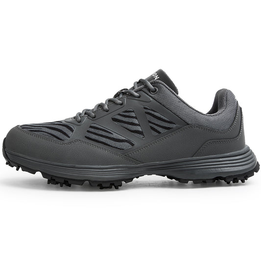 Waterproof and non-slip men golf shoes（With nails）