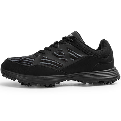 Waterproof and non-slip men golf shoes（With nails）