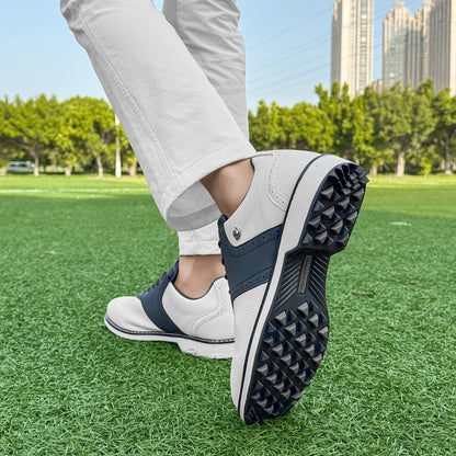 Men's golf shoes without professional spikes