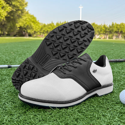 Men's golf shoes without professional spikes