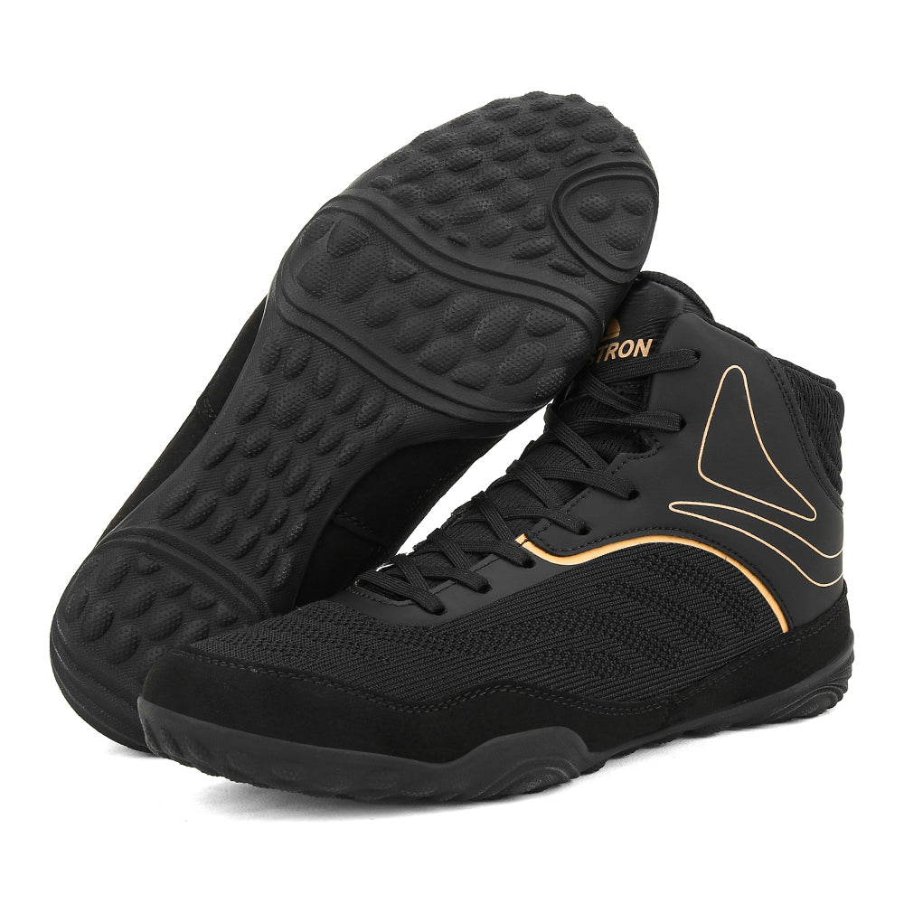 Lightweight and breathable men's boxing shoes