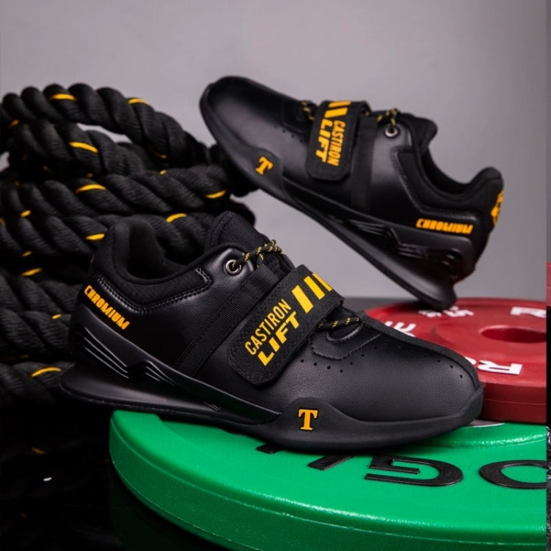 Chaussures d'haltérophilie professionnelles pour fitness en salle